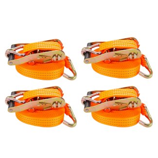 Spanngurte mit Ratsche 4er Set