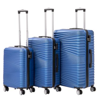 Reisekoffer Hartschalenkoffer NIA 3er Set blau - Gratisinserat.ch