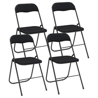 Klappstuhl FOLD 4er Set schwarz - Gratisinserat.ch
