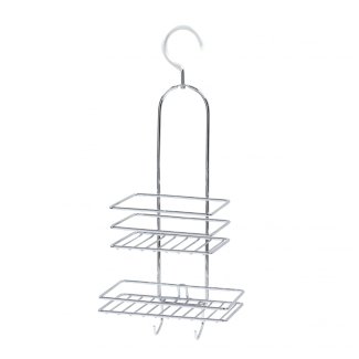 Duschablage Hängeregal silber