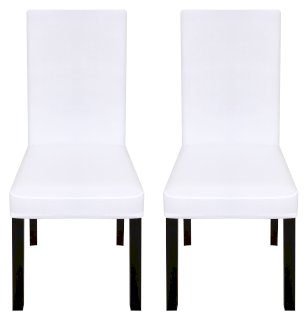 Stuhlbezug 2er Set weiss - Gratisinserat.ch