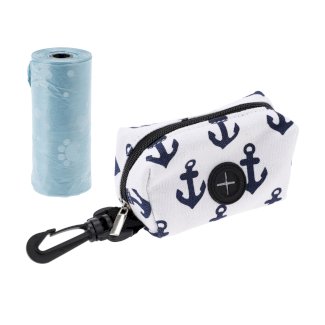 Kotbeutelspender 10 x 5 cm mit 15 Hundebeutel