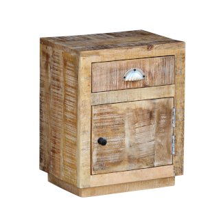 Nachttisch Holz Vintage SHEERAN 40 x 50 cm