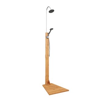 Gartendusche Naturholz - Gratisinserat.ch