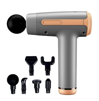 Massagepistole silber/gold