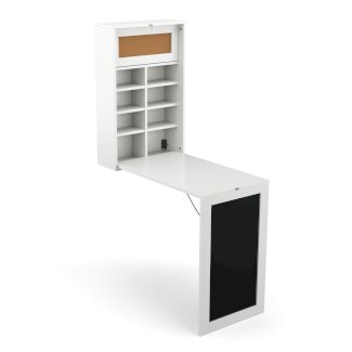 Wandklapptisch GRETA 95 x 50 cm weiss