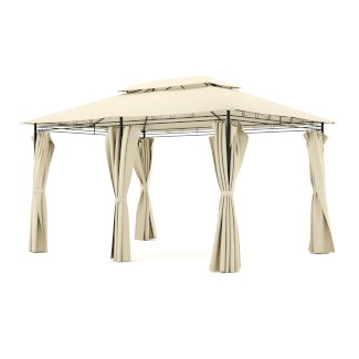 Gartenpavillon AMALIE 4 x 3 m beige - Gratisinserat.ch