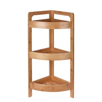 Eckregal Bambusholz 23 x 61 cm