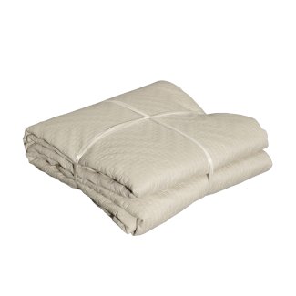 Bettüberwurf 200 x 220 cm beige