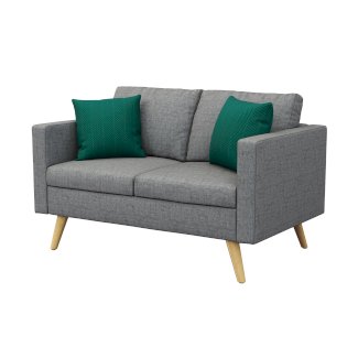 Sofa BLAIR 2-Sitzer grau