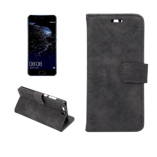 Lederetui für Huawei P10 schwarz