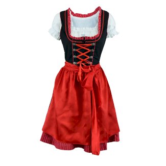 Dirndl Kleid rot Grösse 34