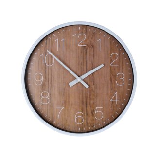 Wanduhr Holzoptik 25 cm