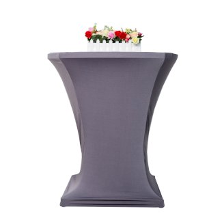 Tischdecke für Bistrotische 70 - 75 cm grau - Gratisinserat.ch