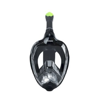 Schnorchelmaske schwarz Grösse S/M