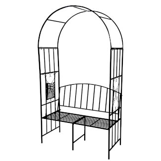 Gartenbank Rosenbogen 115 x 206 cm
