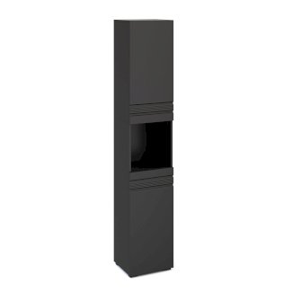 Badezimmerschrank 36 x 31 x 190 cm schwarz - Gratisinserat.ch