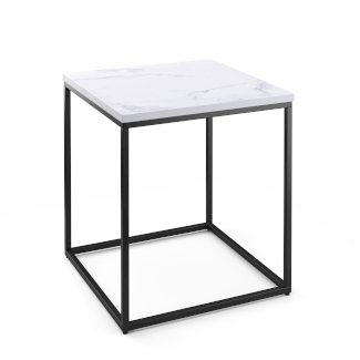 Beistelltisch TYRA weiss/schwarz