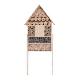 Insektenhotel auf Stelzen 119 cm