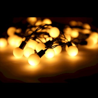 Lichterkette mit 50 Kugeln 5 m