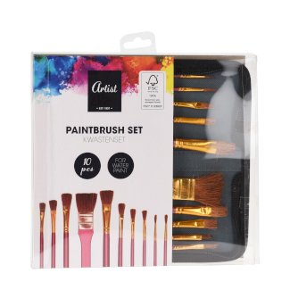Pinsel Set Wasserfarben Etui 10-teilig - Gratisinserat.ch