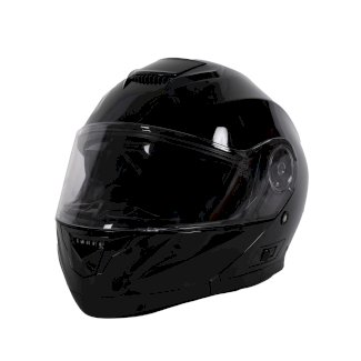 Motorrad Klapphelm schwarz Grösse 59/60
