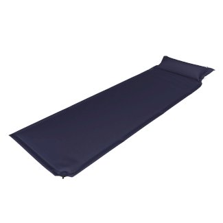 Campingmatte mit Kissen selbstaufblasend 196 x 63 x 3 cm