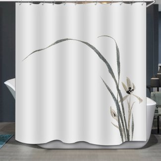 Duschvorhang 180 x 200 cm Blume