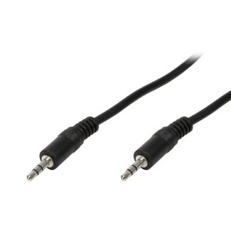 Audiokabel Stereo 3 m schwarz