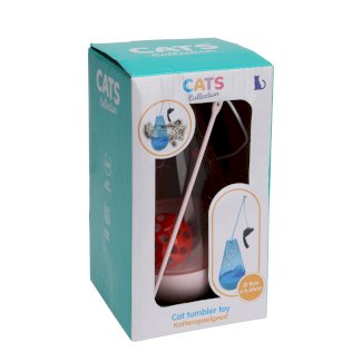 Katzenspielzeug Becher mit Angel 34 cm