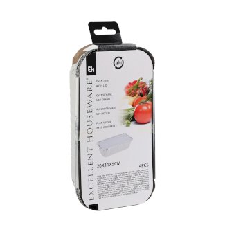 BBQ Grillschale mit Deckel 4er Set - Gratisinserat.ch