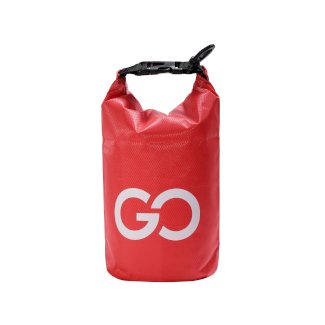 Dry Bag Tasche mit Handyfach rot 2L