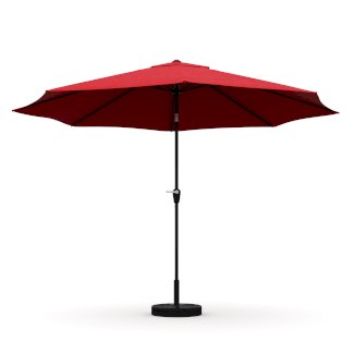 Sonnenschirm 300 cm rot