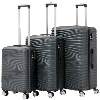 Reisekoffer Hartschalenkoffer NIA 3er Set smaragd