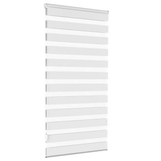 Doppelrollo weiss 70 x 140 cm