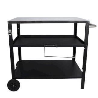 Grill Beistelltisch 113 x 64 x 84 cm schwarz - Gratisinserat.ch