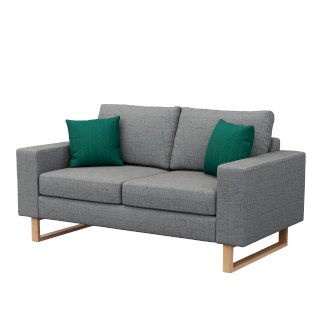 Sofa RONNY 2-Sitzer grau