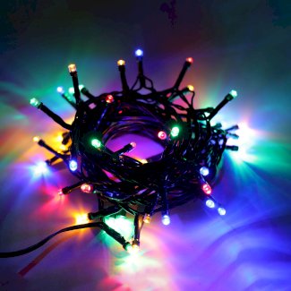 LED Lichterkette 10 m bunt