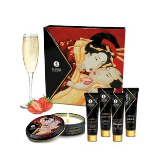 Shunga Massage-Set Strawberry Wine