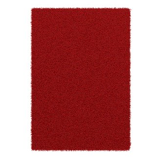 Hochflor Teppich 240 x 340 cm rot