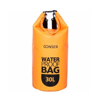 Dry Bag Tasche wasserdicht orange 30L