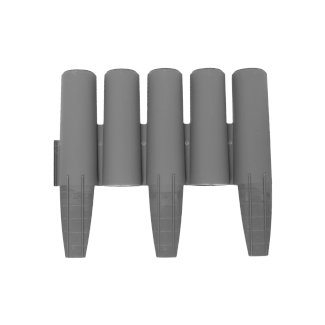 Rasenkante Holzoptik anthrazit 8er Set - Gratisinserat.ch