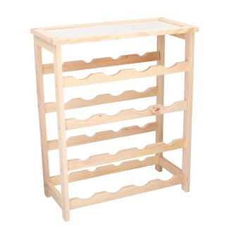 Weinregal Holz für 16 Flaschen natur - Gratisinserat.ch