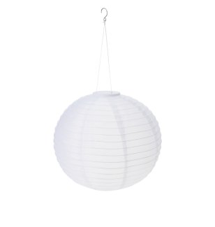 LED Solar Lampion 40 cm weiss - Gratisinserat.ch