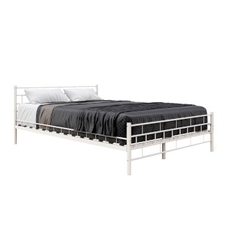 Metallbett CIEL 160 x 200 cm weiss - Gratisinserat.ch