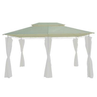 Dach Gartenpavillon AMALIE 4 x 3 m beige - Gratisinserat.ch