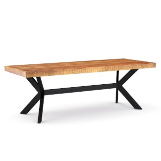 Esstisch Holz MAURICE 200 x 90 cm