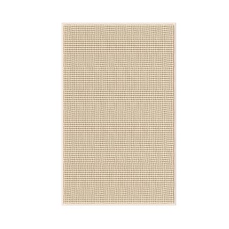 Badteppich 50 x 80 cm beige