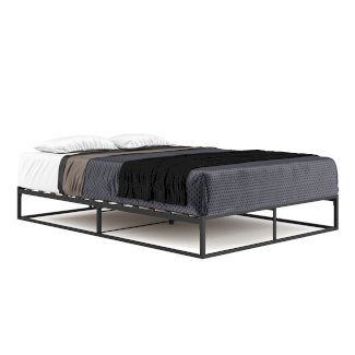 Metallbett ANKARA 140 x 200 x 25 cm schwarz - Gratisinserat.ch