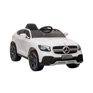 Elektroauto Kinder Mercedes GLC Coupé weiss